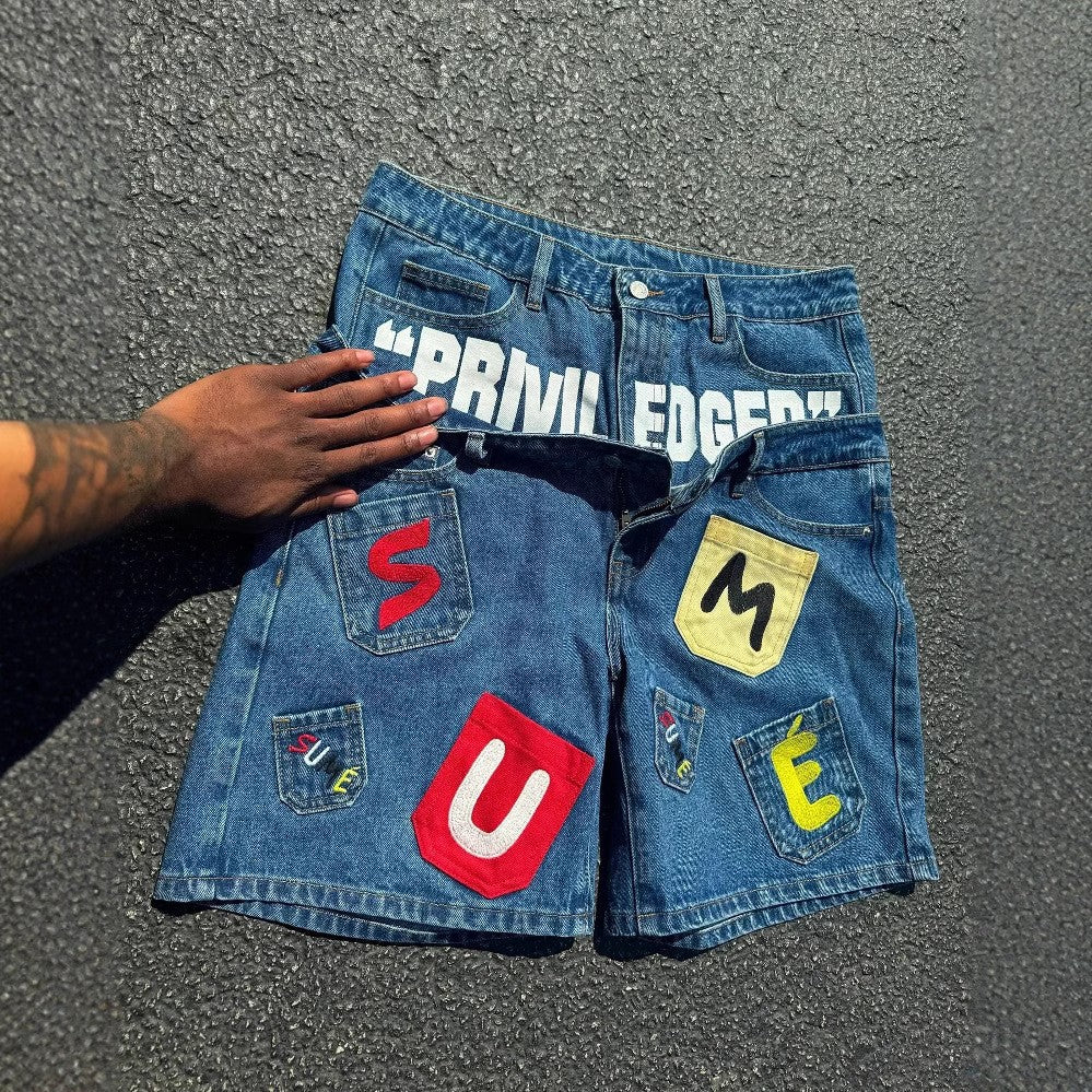 Street Fashion Protect Hip-Hop Men's Sports Shorts