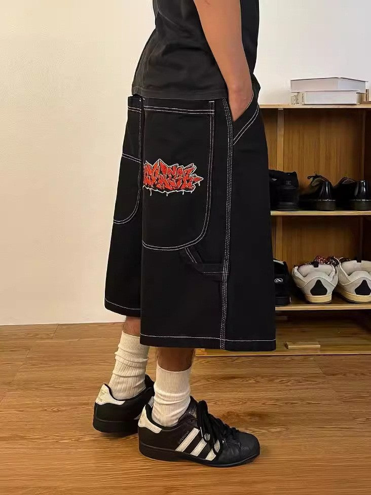 Street Fashion Protect Hip-Hop Men's Sports Shorts