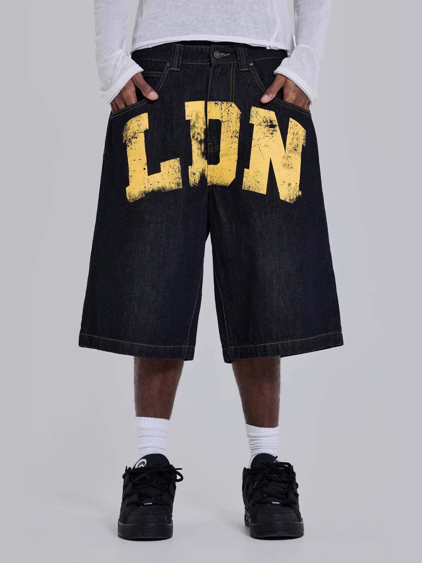 Street Fashion Protect Hip-Hop Men's Sports Shorts