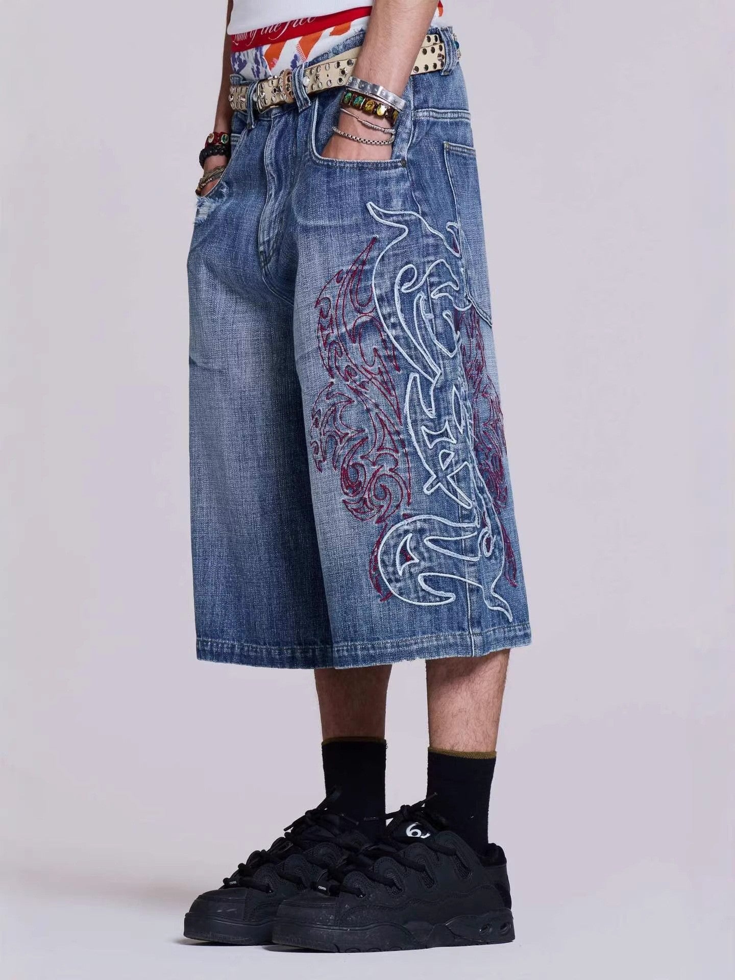 Street Fashion Protect Hip-Hop Men's Sports Shorts