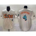 Colte Chicago Cubs #4 Pete Crow-Armstrong Cream  'Graffiti North Side Edition' Vapor Premier Limited Stitched Jersey