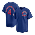 Colte Chicago Cubs #4 Pete Crow-Armstrong Royal  Limited Stitched Jersey