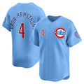 Colte Chicago Cubs #4 Pete Crow-Armstrong Light Blue  Alternate Limited Player Jersey